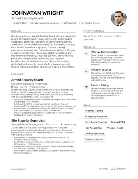security guard resume|Security Guard Resume Examples & Templates (2024).